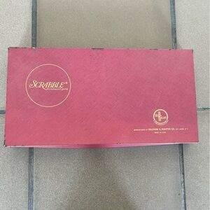 1976 Scrabble Board Game